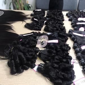 Máquina de cabello ondulado hinchable, extensión de cabello vietnamita de doble trama que teje 100% cabello humano - Product Image 1