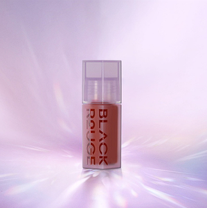 Brillo de labios de terciopelo de doble capa de color negro coreano, forma de Gel de larga duración, tratamiento labial hidratante único y hermoso para niñas - Product Image 1