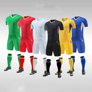 ชุดเสื้อเจอร์ซีย์ฟุตบอลสำหรับเด็ก, ใหม่2024ชุดเสื้อฟุตบอลและชุดวอร์มชุดเครื่องแบบชุดกีฬาว่างเปล่าสำหรับเด็กผู้ชาย - Product Image 2