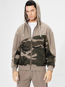 Chándales deportivos de invierno para hombre Últimos diseños Transpirable 100% Poliéster Fleece Sudadera con capucha y Joggers Set Tallas grandes - Product Image 5