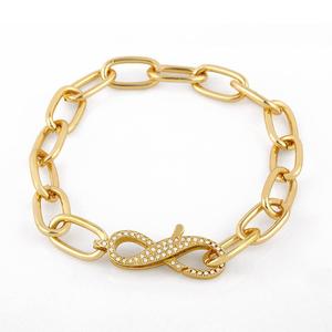 Infinity Fish-pulsera de eslabones cubanos para hombre, con diseño de langosta Iced Out Hip Hop, cadena de eslabones de oro certificada, juego de diamantes reales, regalo de joyería - Product Image 6