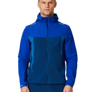 Veste coupe-vent légère pour homme - Respirante et imperméable, col montant, logo sur le devant, pour les activités de plein air et les tenues décontractées - Product Image 1