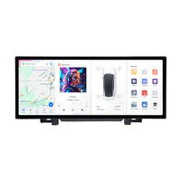 Radio de coche MEKEDE DUDUAUTO con sistema Android y reproductor de DVD para BMW Serie 1 F20 EVO (2017-2023) con pantalla ultra estrecha de 12.3 pulgadas