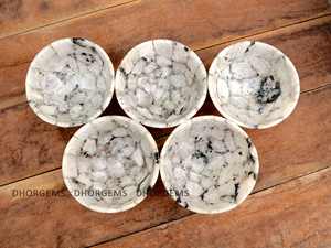 Pierre de spectrolite naturelle de qualité supérieure faite à la main pierre de lune Flashy bol sculpté décor à la maison Rare Labradorite méditation cristal pierre précieuse - Product Image 2