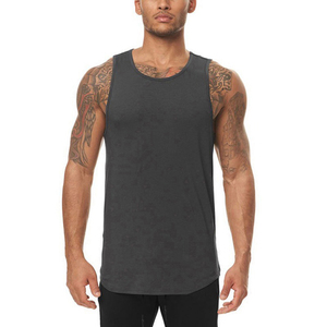 เสื้อกล้ามออกกำลังกายสำหรับผู้ชายเสื้อกล้ามระบายอากาศได้ดีดีไซน์ทันสมัยออกแบบโลโก้ได้ตามต้องการ - Product Image 5