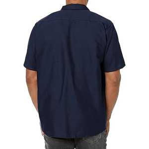 Vente en gros de chemises de travail pour mécaniciens industriels personnalisées à manches courtes pour hommes Chemise de travail haute visibilité sur mesure - Product Image 6