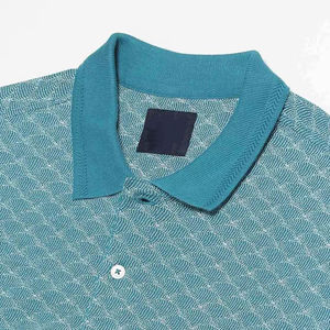 Camiseta de Manga Corta con Cuello Polo y Cierre de Cremallera para Hombre, Estilo Casual, Deportiva, Veraniega, con Cierre de 1/4 - Product Image 6