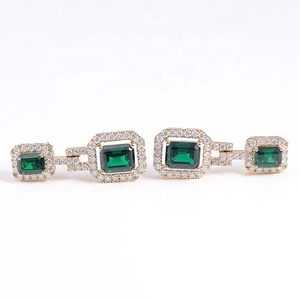 ต่างหูเงิน925สุดหรู14K 18K ต่างหูฮิปฮอปสีทองสำหรับผู้หญิง VVS Moissanite Diamond ต่างหูเพชรเย็น - Product Image 4