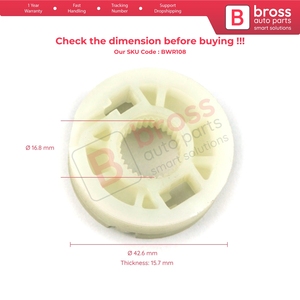 Régulateur de vitre BWR108 pour Lupo - Product Image 5