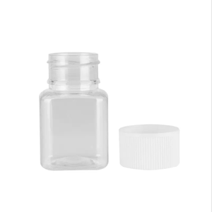 Wholesale New Square <b>Bottle</b> 30cc PET Plastic <b>Bottle</b> Pharmaceutical Grade for Vitamins and <b>Pills</b> from Vietnam - Product Image 6