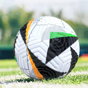 Personnalisable 5 #   Ballons de football en PVC durables cousus à la machine en vrac, adaptés aux applications de stade et de terrain d'entraînement - Product Image 2