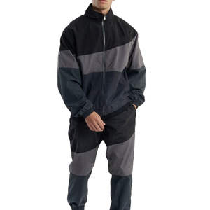 Nuevo Jogging Wear Unisex Wind Breaker Chándales Hecho a medida Zip up Windbreaker Sets para hombres Chándales - Product Image 4