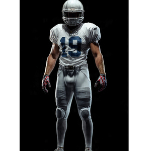 Vêtements de sport, uniformes américains, OEM, numéro d'équipe, uniforme de football, shorts d'entraînement, manches courtes, uniforme américain - Product Image 5