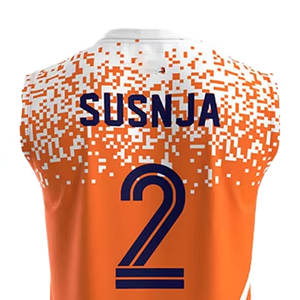 Camiseta de Voleibol con Logotipo Personalizado al por Mayor, Conjunto para Hombre y Mujer, Diseño Único, Impresión por Transferencia de Calor, Tu Propio Logotipo, 100% - Product Image 2