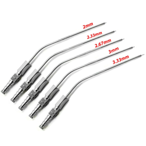 SOS ท่อดูดเครื่องมือผ่าตัดสแตนเลสสตีลเครื่องมือดูดแบบมือกำหนดขนาดเองได้ - Product Image 1