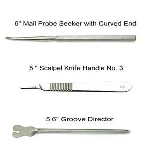 ชุดฝึกหัดแผ่นเย็บแผลผ่าตัดสำหรับนักเรียนฝึกหัดเครื่องมือพื้นฐานชุดผ่าตัดเย็บแผล - Product Image 5