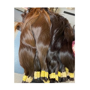 Listo para Enviar: Paquetes de Cabello Humano Virgen Vietnamita 100% Natural, Color Negro, Sedoso, Suave, con Puntas Completas y Espesas, Sin Cabello Mezclado para Trenzas - Product Image 1