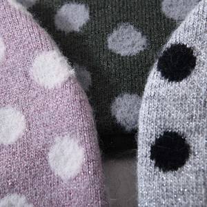 หมวกบีนนี่ถักลายตารางหมากรุกหมวกถักกันหนาวขนสัตว์ผสมโลโก้ออกแบบได้ตามต้องการ - Product Image 6