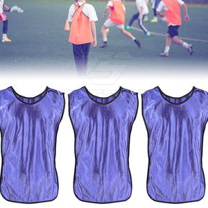 Soccer Training <b>Bibs</b> Breathable Lightweight Custom Colors & Logo Quick Dry Adult <b>Football</b> Sleeveless Design - Product Image 4