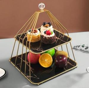 Soporte Metálico para Tartas, Diseñado para Exhibir Postres en Celebraciones y Ofrecer una Servicio Estable - Product Image 3