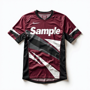 Jerseys suaves transpirables sublimados personalizados para hombres con 100% de comodidad para fútbol baloncesto Softball pesca cuello redondo ajuste - Product Image 1