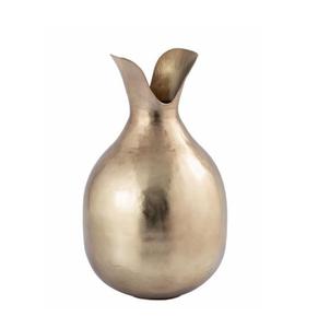 Florero de Metal de diseño clásico, mesa auxiliar martillada, exhibición de colores esmaltados, decoración del hogar, cajas de pañuelos, adorno - Product Image 5