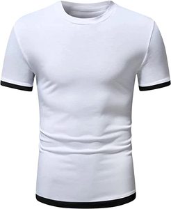 Polo homme à manches courtes, col contrastant, épaules tombantes, nouveau design OEM, respirant, séchage rapide, polo décontracté pour homme, golf. - Product Image 6