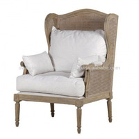 Chaise française brillante, meuble d'intérieur, style français indonésien, idéal pour le salon
