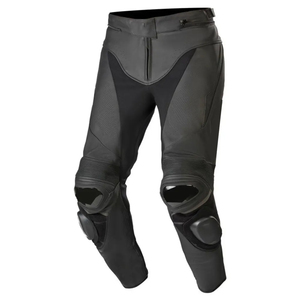 Pantalones de cuero de moto de talla grande a prueba de viento para hombre hechos a medida estilo OEM último diseño de moda de alta calidad - Product Image 3