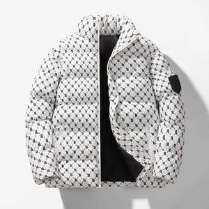 Veste matelassée cagoule légère avec couverture intégrale du visage Vestes pour hommes résistantes à l'eau et personnalisées - Product Image 5