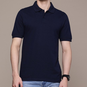 Pour Polo Golf Logo personnalisé T-Shirt 100% coton respirant tricoté tissu écologique en vrac OEM vente en gros fabricant - Product Image 6