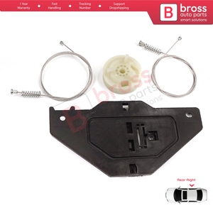ชุดซ่อมมอเตอร์กระจกไฟฟ้าหลังขวา รุ่น BWR5484 สำหรับ C4 Picasso MK1 UD Grand UA ปี 2006-2013 MPV 9224E4 - Product Image 2