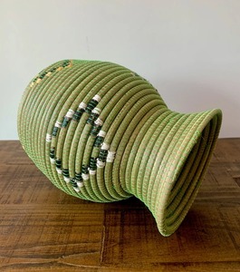 แจกันหญ้าทะเลคุณภาพสูงสำหรับตกแต่งโต๊ะแจกันสไตล์โบโฮสำหรับตกแต่งโต๊ะแจกันดอกไม้ตกแต่งโต๊ะทำโดยอเมซอนจากเวียดนาม - Product Image 2