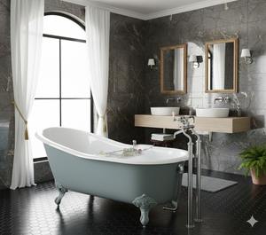 Baignoire autoportante ovale de luxe en acier inoxydable poli, fabriquée à la main, 1700x700x720mm, fournisseur et fabricant de marques privées - Product Image 2