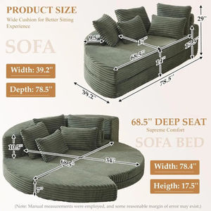 โซฟาปรับนอนแบบยืดหดได้ รุ่นใหม่มาแรง ขายดี ปี 2026 ไม่มีขั้นต่ำในการสั่งซื้อ เหมาะสำหรับห้องนั่งเล่น - Product Image 2