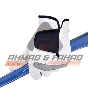 Gant de golf en cuir Cabretta respirant personnalisé pour femmes équipement de sport élastique main gauche par fabricant - Product Image 2