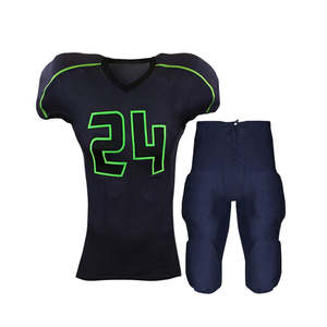 เสื้อเจอร์ซีย์อเมริกันฟุตบอลโอเวอร์ไซส์ชุดอเมริกันฟุตบอลสั่งแบบระเหิดเสื้อโอเวอร์ไซส์สำหรับใส่ไปวิทยาลัยเยาวชน - Product Image 3