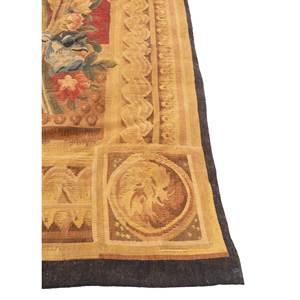 Tapiz de Estilo Bohemio en Color Ámbar Oscuro/Sangría (c.1850, Francia), Decoración de Pared de Tela para Exteriores, Oficina, Dormitorio, Diseño Artístico para Colgar - Product Image 4