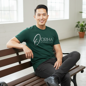 เสื้อยืดคอกลมสำหรับผู้ชาย ผ้าฝ้าย 100% แห้งเร็ว สีเขียวเข้ม เสื้อผู้ชายราคาประหยัด พร้อมบริการ OEM - Product Image 6