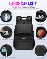 Sac à chaussures unisexe en velours côtelé imperméable et écologique avec logo personnalisé pour football, pickleball, basketball, volleyball, soccer