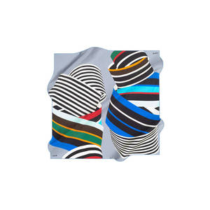 Luxury Designer Digital Print Satin Silk <b>Square</b> <b>Scarf</b> 90x90 - Product Image 1