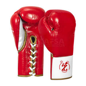 Gants à lacets de haute qualité Gants de boxe à lacets personnalisés Gants de boxe professionnels - Product Image 2