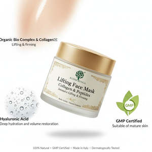 Masque facial pour traitement intensif pour hommes 50ML Formule naturelle Testé dermatologiquement OEM Étiquette privée Italie RedMoringa - Product Image 3