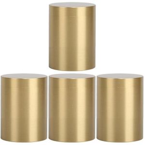 Recipiente de azúcar, olla de almacenamiento de sal, tetera de azúcar/tarro de cobre puro de Metal con Meena impreso con tapa, antideslizante de alta calidad - Product Image 5