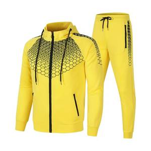 Vêtements de sport d'hiver de haute qualité pour hommes, tenues de jogging, survêtement de fitness, ensemble de survêtements Style OEM personnalisé - Product Image 2