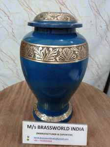 Urnas de cremación blancas de Ángel hechas a mano de la mejor calidad a precio mayorista Urna de cremación de metal para cenizas humanas y suministros funerarios - Product Image 4