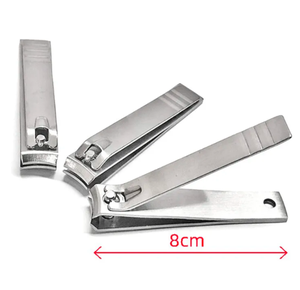 ที่ตัดเล็บสแตนเลสแบบปากตรง พกพาสะดวก ใช้ได้ทั้งทำเล็บมือและเล็บเท้า ตัดหนังกำพร้าได้ ด้ามจับกว้าง - Product Image 3
