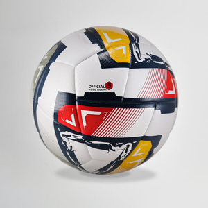 Balón de fútbol de tamaño profesional 5, 24 paneles, agarre de textura unida por fusión, calidad impresa, tecnología Micro Cell, entrenamiento HECHO DE PVC PU - Product Image 2