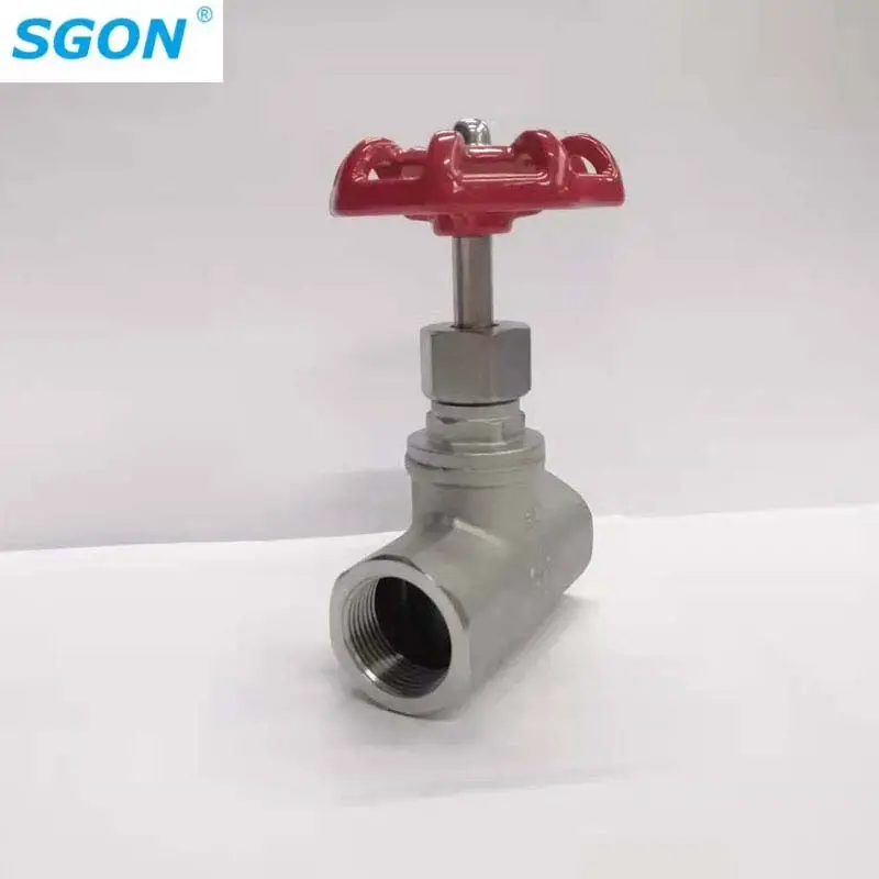 1/2-4inch Stainless Steel Globe Valve 200 PSI For Water/Oil Control