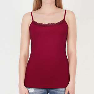 เสื้อกล้ามคอกลมลำลองสำหรับผู้หญิง ออกกำลังกาย สกรีนโลโก้ ปักลาย เสื้อกล้ามฟิตเนส วิ่งสำหรับผู้หญิง - Product Image 1